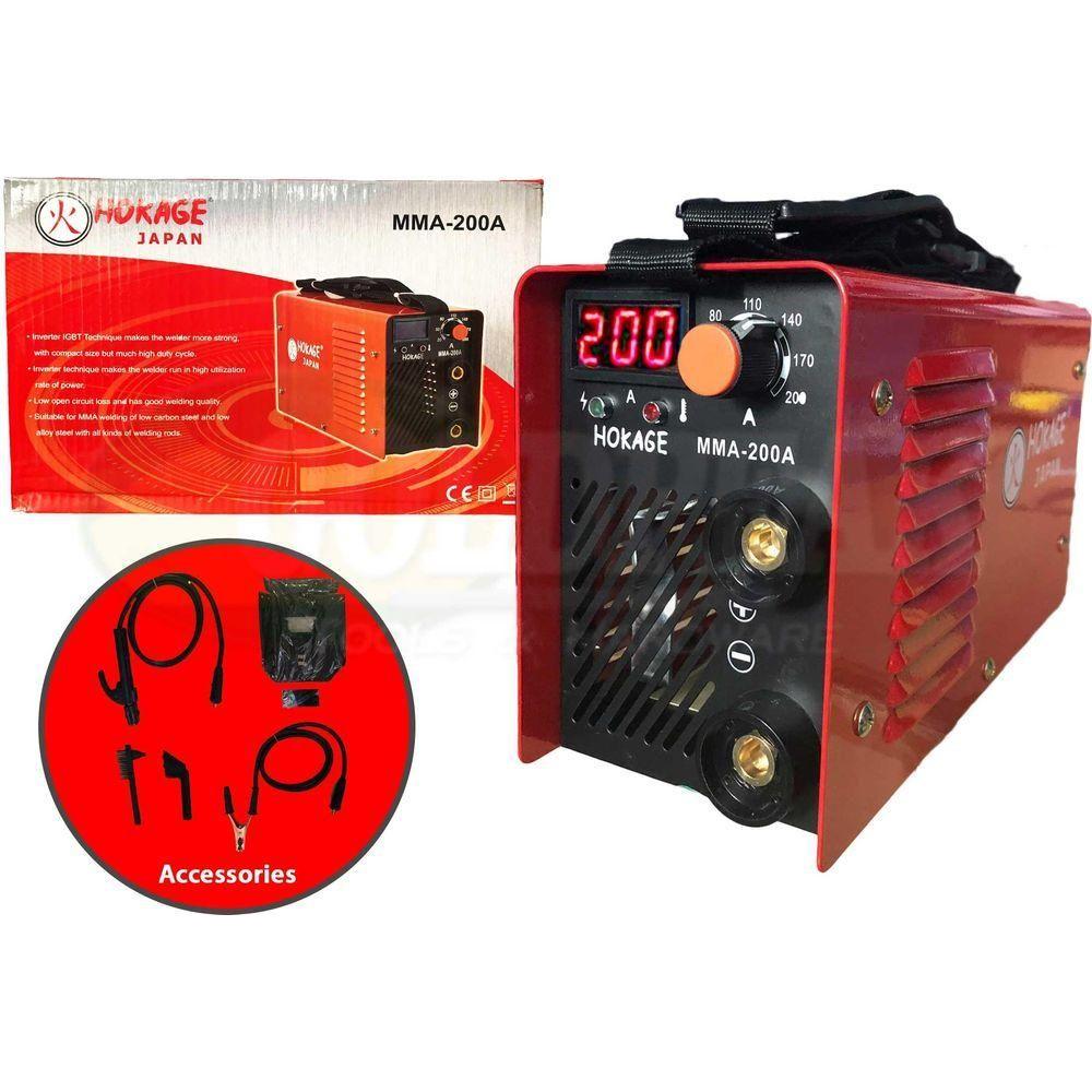 Hokage MMA 200 DC Inverter Welding Machine - Goldpeak Tools PH Hokage Hokage MMA 200 DC Inverter Welding Machine - Goldpeak Tools PH Hokage